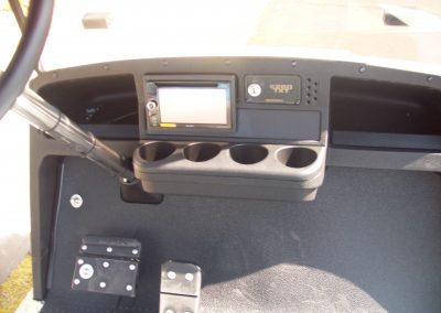 sound system in golf cart