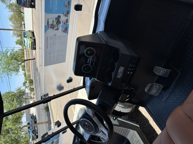 KANDI GOAT 2P cockpit with steering wheel digital display cupholders and controls