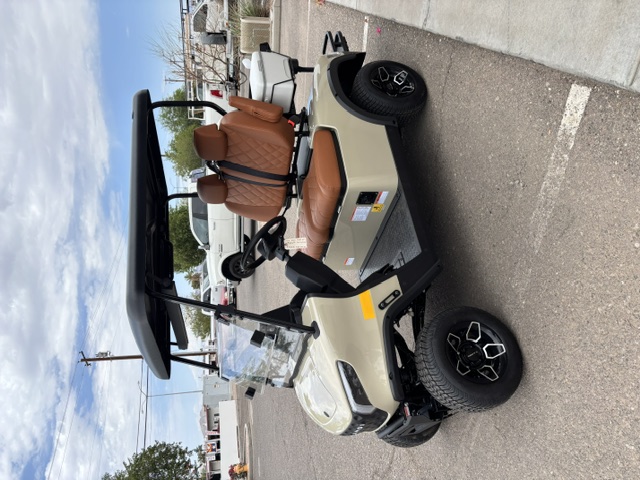 Cream 2025 KANDI GOAT 2P full front three-quarter exterior view