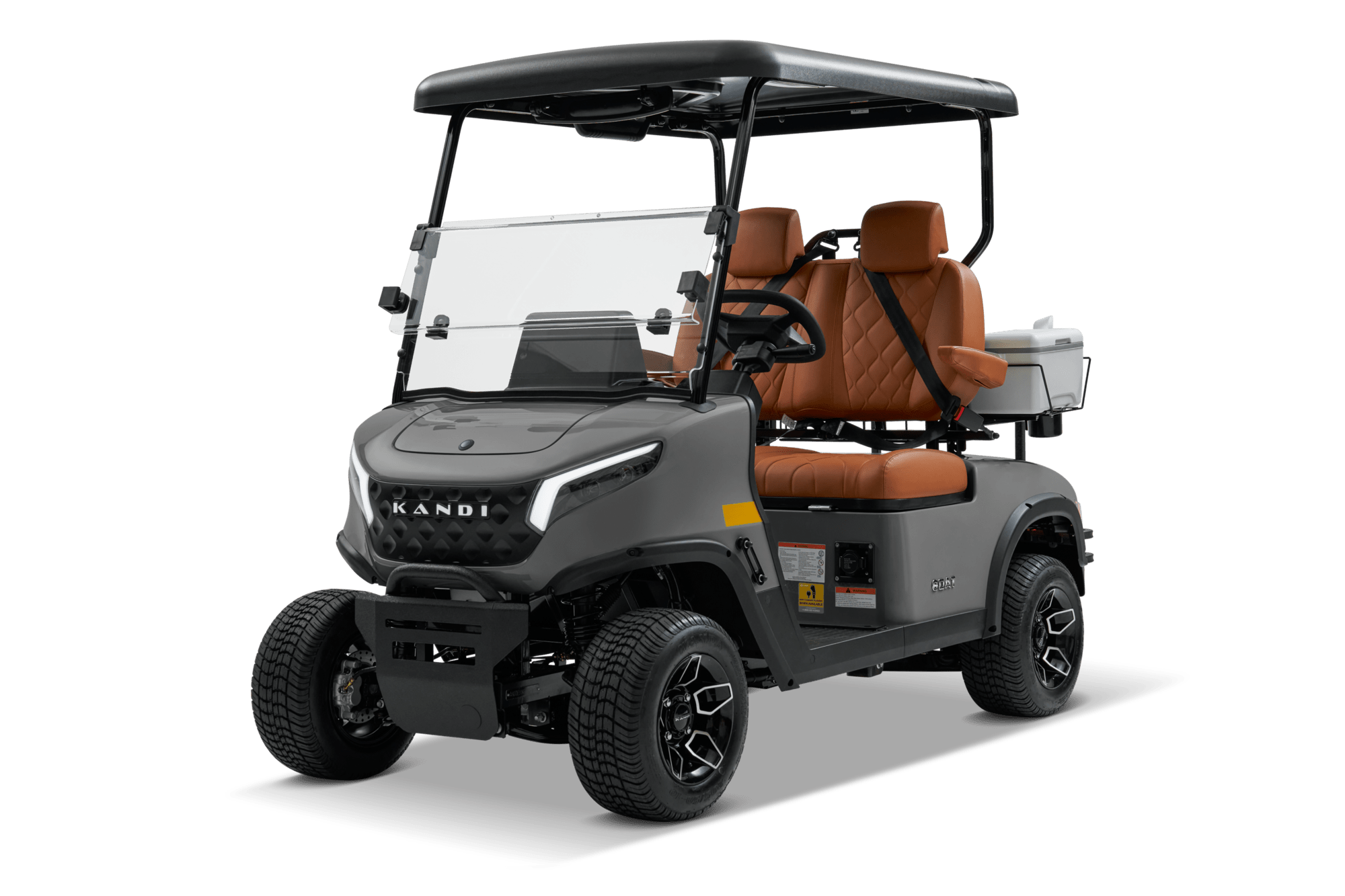 Shadow grey KANDI GOAT 2P golf cart