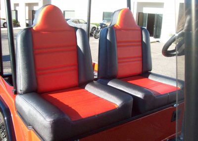 custom upholstered seats